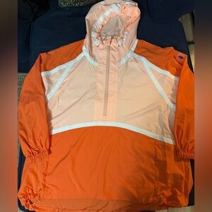 Free People Movement Womens Size XS Peach Care FP Like The Wind Logo Jacket NEW